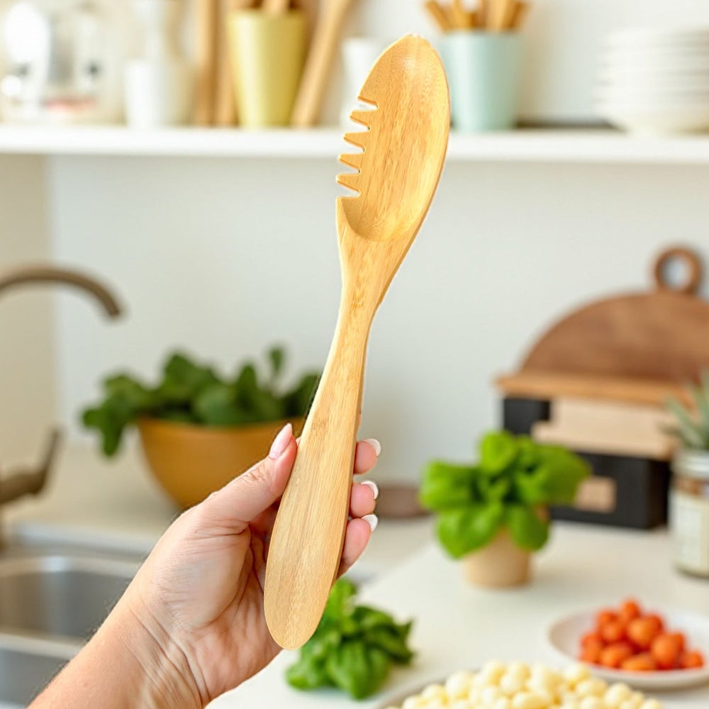 Bamboo Serving Utensil Spoon