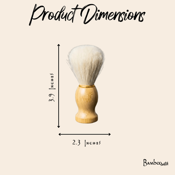 Bamboo Shave Brush