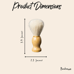 Bamboo Shave Brush