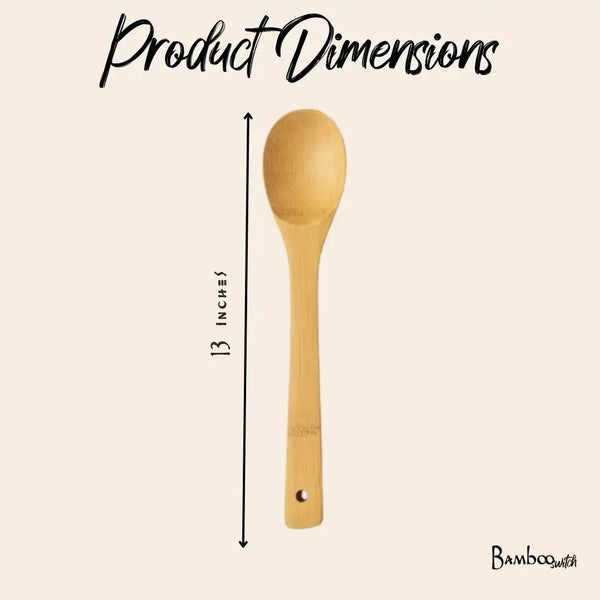 Bamboo Slanted Spatula