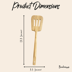 Bamboo Slotted Spatula