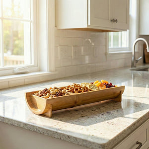Bamboo Snack Tray