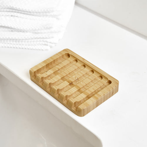 Bamboo Soap Bar Dish | Slated