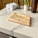 Bamboo Soap Dish Lift | Draining