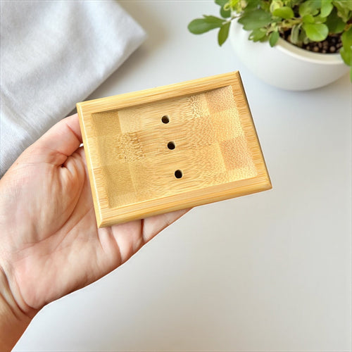 Bamboo Soap Dish Lift | Draining