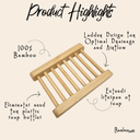 Bamboo Soap Lift | Ladder