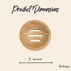 Bamboo Soap Lift | Round