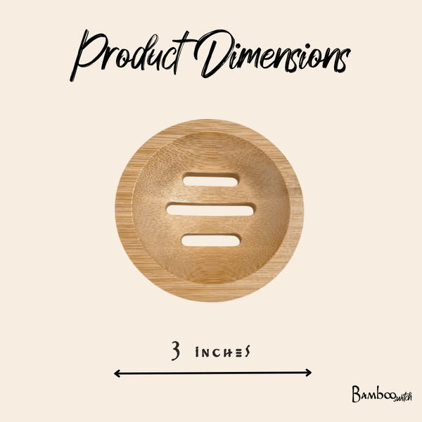 Bamboo Soap Lift | Round