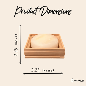 Bamboo Soap Lift | Square
