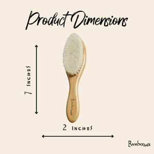Bamboo Soft Hair Brush | For Babies
