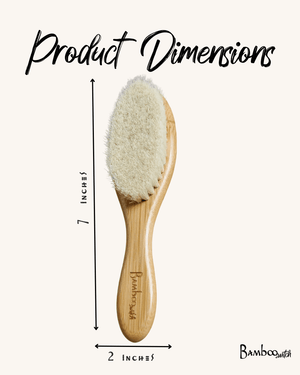 Bamboo Soft Hair Brush | For Babies