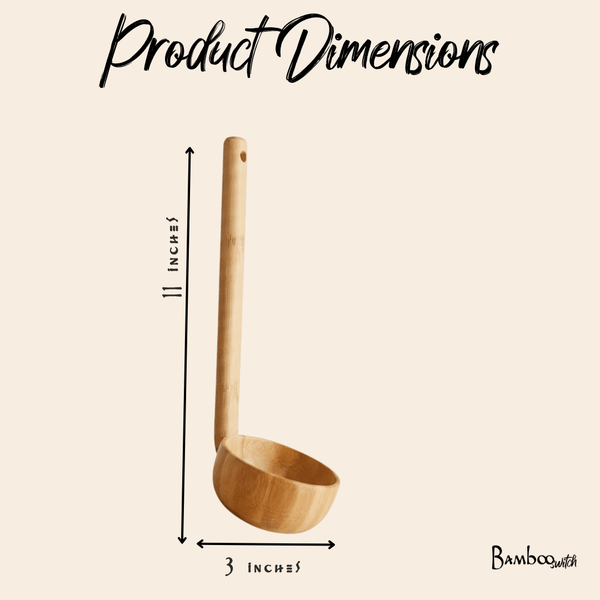 Bamboo Soup Ladle
