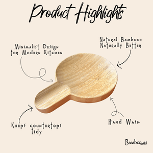 Bamboo Spatula Rest