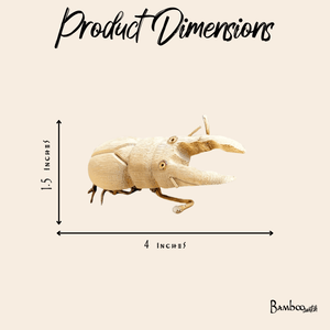 Bamboo Kids Toy | Stag Beetle