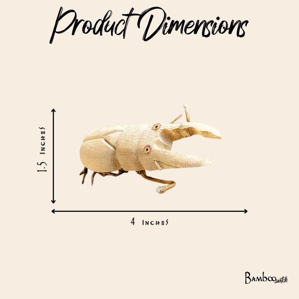 Bamboo Kids Toy | Stag Beetle