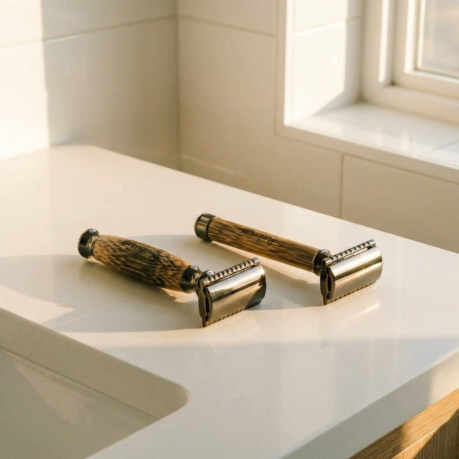 Bamboo Stainless Steel Safety Razor
