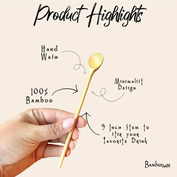 Bamboo Stir Spoon