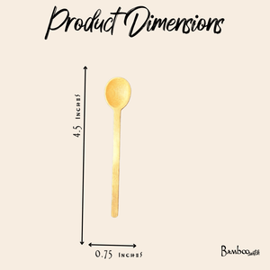 Bamboo Stir Spoon - Mini