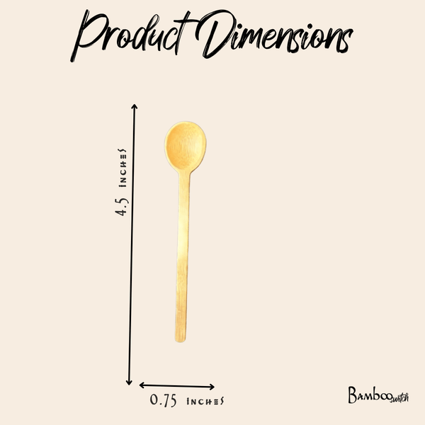 Bamboo Stir Spoon - Mini