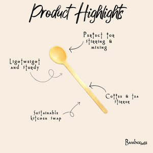 Bamboo Stir Spoon - Mini