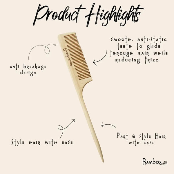 Bamboo Styling Comb