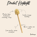 Bamboo Toilet Cleaner Brush