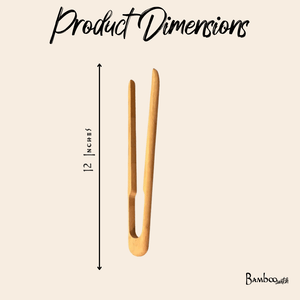 Bamboo Tong 12"