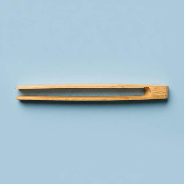 Bamboo Tongs 8"