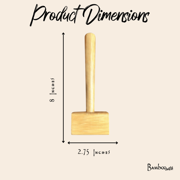 Bamboo Kids Toy Hammer