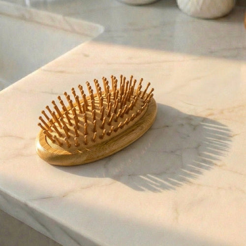 Bamboo Travel Hair Brush
