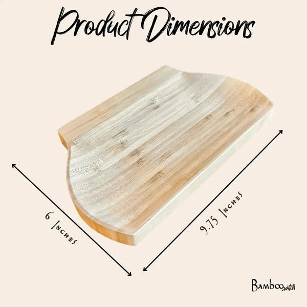 Bamboo Utensil Rest | Flat