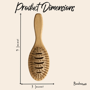 Bamboo Hairbrush | Vented
