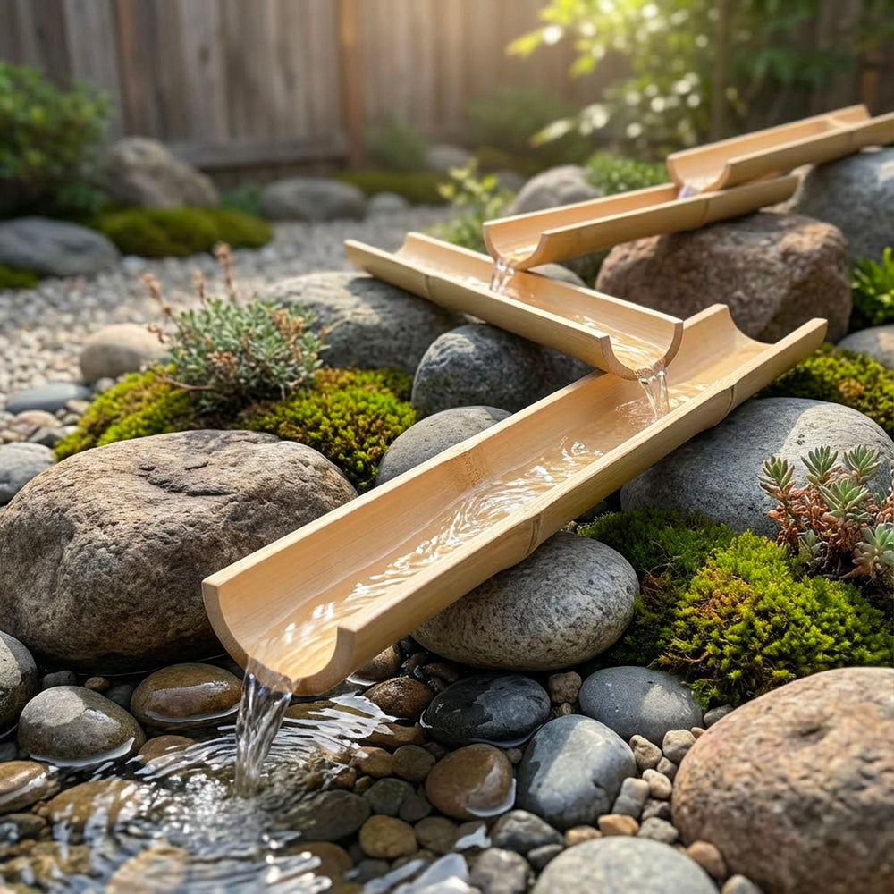 Bamboo Water Channel | Kids Outdoor Toy