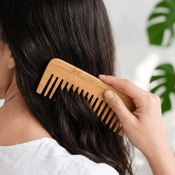 Bamboo Wide Tooth Comb | Compact