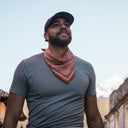 Bandana Towel: Paisley Red