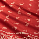 Bandana Towel: Paisley Red