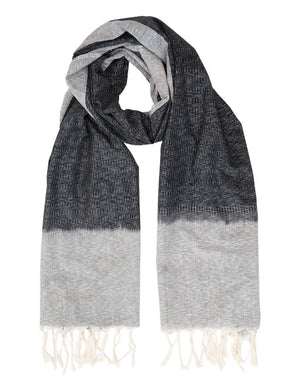 Black w/ Grey Timeless Scarf