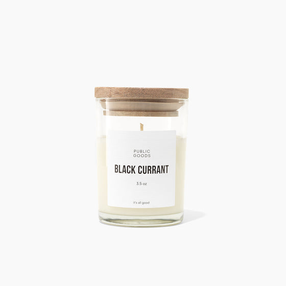 Black Currant Soy Candle