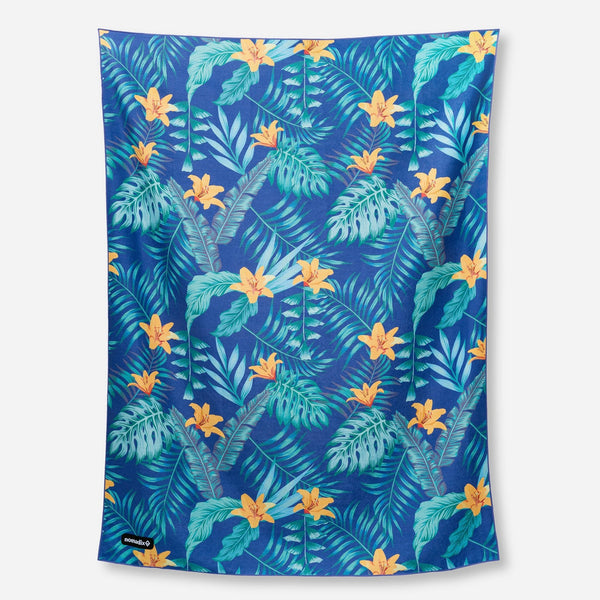 Blanket Towel: Palms Dusk