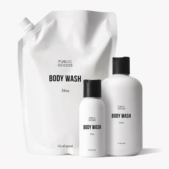 Body Wash Travel & Home Set