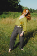 Crescent Moon Pants (Updated) in Stone