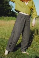 Crescent Moon Pants (Updated) in Stone