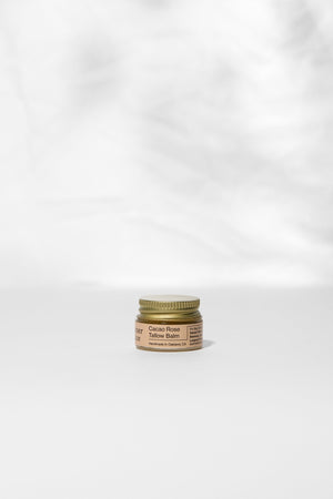Cacao Rose – Lip, Brow & Cuticle Balm | Floral Infusion with Jasmine & Geranium