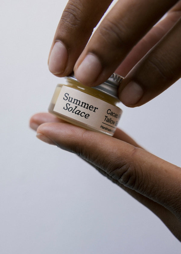 Cacao Rose – Lip, Brow & Cuticle Balm | Floral Infusion with Jasmine & Geranium