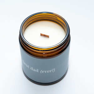 Best Dad Ever Jar Candle