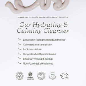 Chamomile & Tansy Hydrating Cream Cleanser