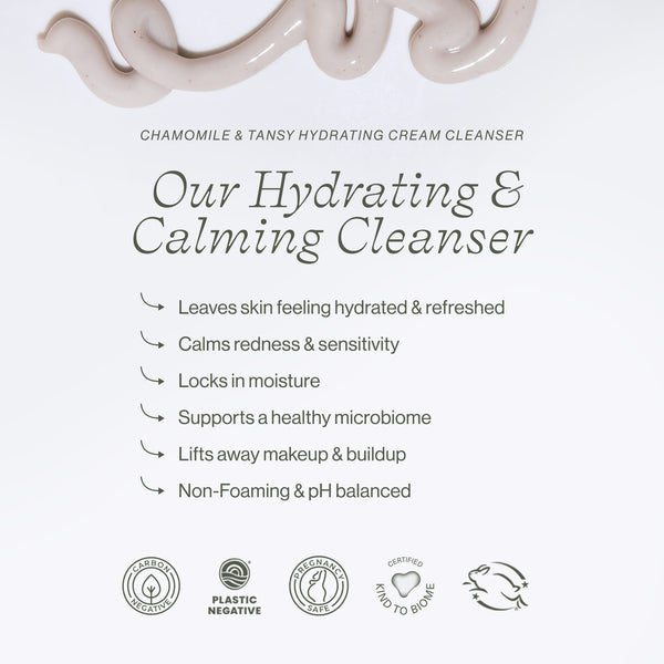Chamomile & Tansy Hydrating Cream Cleanser