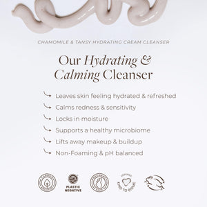 Chamomile & Tansy Hydrating Cream Cleanser