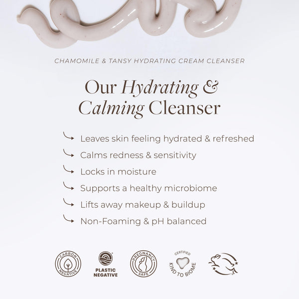 Chamomile & Tansy Hydrating Cream Cleanser
