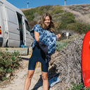 Changing Poncho: Agua Blue